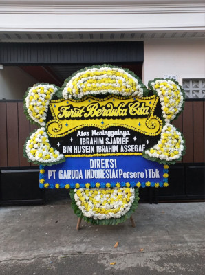Papan Bunga Duka di Rejosari