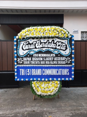 Papan Bunga Duka di Rejosari